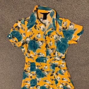 Marc by Marc Jacobs Jerrie Rose Crepe Dress Size 6